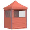 vidaXL Party Tent Terrakotta 200 x 200 x 306 cm Oxford stof