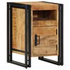 vidaXL sengebord 40x40x59 cm massivt ru mangotr&aelig;