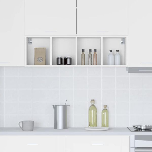 vidaXL H&aelig;ngeskab Hvid 30 x 29,5 x 100 cm Konstrueret tr&aelig;