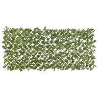 Nature espalier med laurbærpalme 90x180 cm blade grøn
