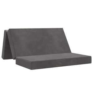 vidaXL Samlebar Sofa Seng 160 x 67 x 45 cm M&oslash;rkegr&aring;