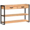 vidaXL skænk 120x30x75 cm massivt akacietræ