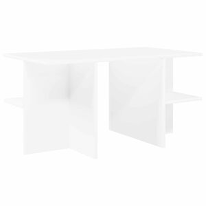 vidaXL Sofabord Hvid 87 x 50 x 45 cm Konstrueret tr&aelig;