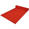 vidaXL T&aelig;ppe R&oslash;d 1 x 5 m Polyester