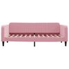 vidaXL daybed 90x200 cm velour pink