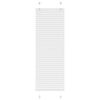 vidaXL Pliss&eacute;gardin Hvid 40x100 cm Stofbredde 39,4 cm Polyester