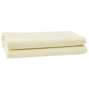 vidaXL Reservedug til markise Cremefarvet 1000 x 160 cm Polyester