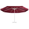 vidaXL udskiftningsdug til parasol 515 cm bordeaux