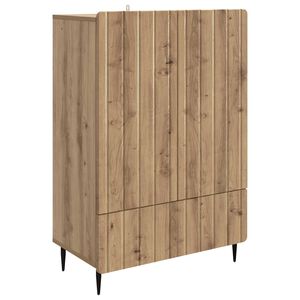 vidaXL Sideboard Artisan-eg 66 x 34,5 x 97 cm Konstrueret tr&aelig;