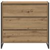 vidaXL Sideboard Artisan eg 79 x 36 x 75.5 cm Konstrueret tr&aelig;