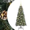 vidaXL Kunstigt juletr&aelig; Gr&oslash;n 120 cm PVC og plastik