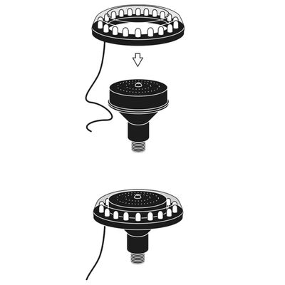 Ubbink LED-lampe 1/2" spot til havefontæne
