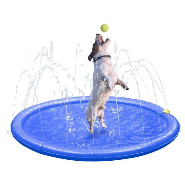 FLAMINGO sprinklerm&aring;tte til hunde Fresk Lenny 100 cm bl&aring;