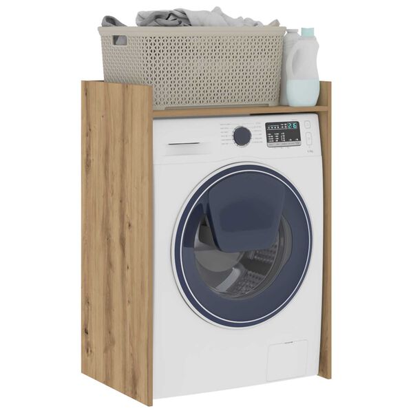 vidaXL Vaskemaskine Skab Artisan eg 67,5 x 48 x 97 cm Konstrueret tr&aelig;