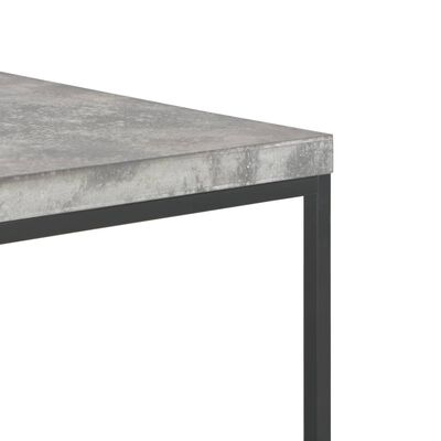 vidaXL sofabord 75 x 75 x 38 cm beton-look