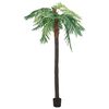 vidaXL kunstig f&oslash;nikspalme med potte 305 cm gr&oslash;n