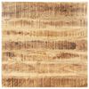 vidaXL bordplade 15-16 mm 70x70 cm massivt mangotr&aelig;