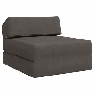 vidaXL Samlebar Sofa Seng M&oslash;rkegr&aring; 60 x 70 x 41 cm Stof