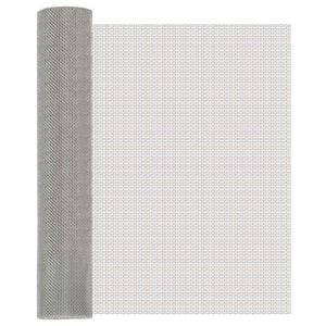 vidaXL Netsk&aelig;rm 60 x 1000 cm 8 Mesh Rustfrit st&aring;l 201 S&oslash;lv
