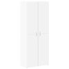 vidaXL arkivskab 60x32x153 cm konstrueret tr&aelig; hvid