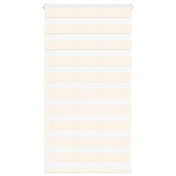 vidaXL zebragardin marmorbeige 80x100 cm stofbredde 75,9 cm polyester
