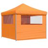 vidaXL Party Tent Orange 292 x 292 x 315 cm Oxford stof