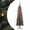 vidaXL Kunstigt juletr&aelig; med stativ Gr&oslash;n 150 cm PVC og plastik og st&aring;l