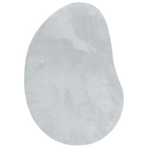 vidaXL T&aelig;ppe HUARTE Gr&aring; 100 x 200 cm Polyester