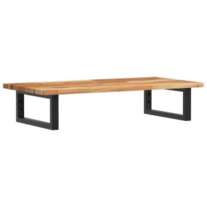 vidaXL v&aelig;gh&aelig;ngt badev&aelig;relseshylde st&aring;l og massivt akacietr&aelig;