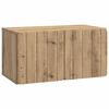 vidaXL V&aelig;gh&aelig;ngt TV-skab 59,5 x 31 x 30 cm Artisan-eg Konstrueret tr&aelig;