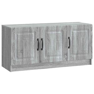 vidaXL TV-skab Gr&aring; sonoma-eg 99 x 34,5 x 47 cm Konstrueret tr&aelig;