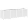 vidaXL plantekasse 160x40x53 cm PP hvid