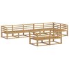 vidaXL Udend&oslash;rs sofagruppe 8 pcs Hvid 404 x 166,5 x 73 cm