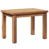 vidaXL Sofabord Brun 50 x 35 x 36 cm Massiv Teaktr&aelig;