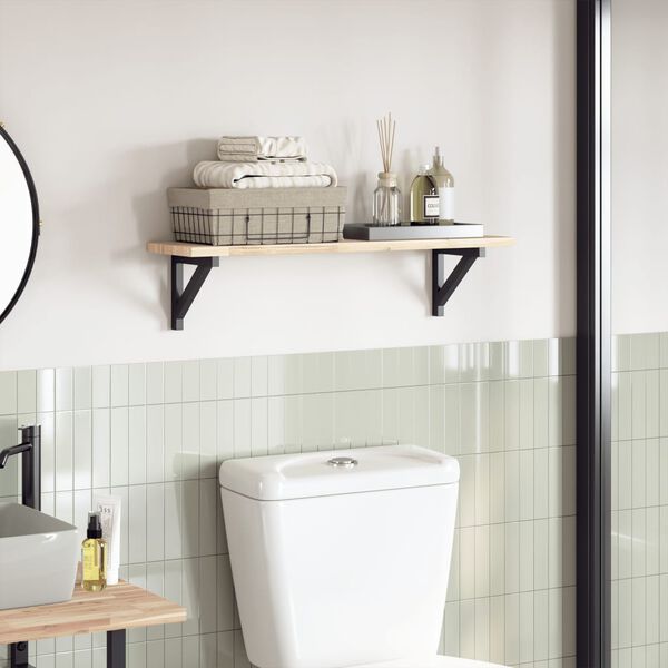 vidaXL bordplade 80x20x2 cm rektangul&aelig;r massivt akacietr&aelig;