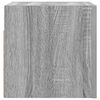 vidaXL væghængtee tv-skab 2 stk. 30,5x30x30 cm grå og sonoma-eg