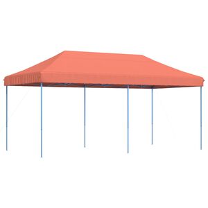 vidaXL Party Tent Terrakotta 292 x 580 x 315 cm Oxford stof