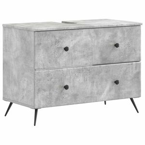 vidaXL Badev&aelig;relsesskabsunder BREDA Betongr&aring; 82 x 41 x 59 cm