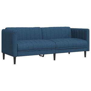 vidaXL 3-personers sofa stof bl&aring;