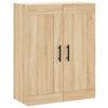 vidaXL v&aelig;gskab 69,5x34x90 cm konstrueret tr&aelig; sonoma-eg