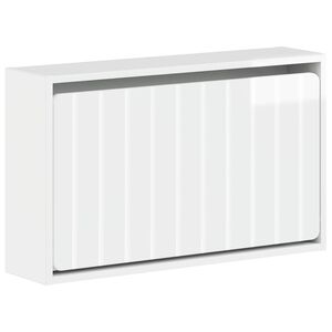 vidaXL V&aelig;gmonteret Skoskab ZWOLLE 71 x 17 x 43 cm Konstrueret tr&aelig;