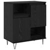 vidaXL Sideboard 2 pcs Sort eg 60 x 35 x 70 cm