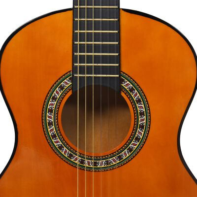 vidaXL klassisk guitarsæt til børn og begyndere 8 dele 1/2 34"