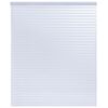 vidaXL vinduesfolie 60x500 cm PVC stribet matteret