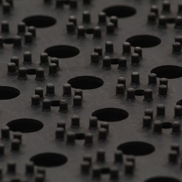 vidaXL m&aring;tte gummi 16 mm 100 x 200 cm