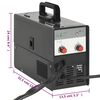 vidaXL svejsemaskine MIG 120A fluxtråd uden gas
