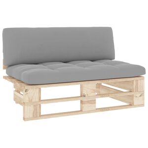 vidaXL midtermodul til pallesofa impr&aelig;gneret fyrretr&aelig;