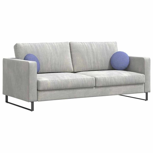 vidaXL S&aelig;depuder 2 pcs Jeans bl&aring; &Oslash;30 x 13 cm Stof