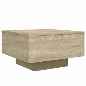 vidaXL sofabord 55x55x31 cm konstrueret tr&aelig; sonoma egetr&aelig;sfarve