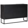 vidaXL Sideboard Sort 105 x 30 x 68 cm
